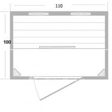 Кабина с ИК-сауной Infradoc SF-3