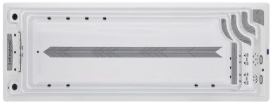 Длинный плавательный спа-бассейн с ламинарным противотоком FSPA IP-010