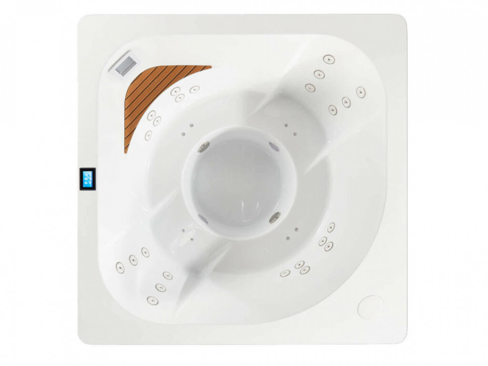 Гидромассажный СПА бассейн Spa Natural Paolo Ferralli The Eye Plus (220x220 см) (рис.2)